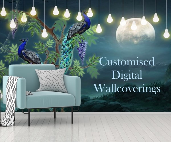 3D or 4D Latest Designs Customized Wallpapers  high Printing Services